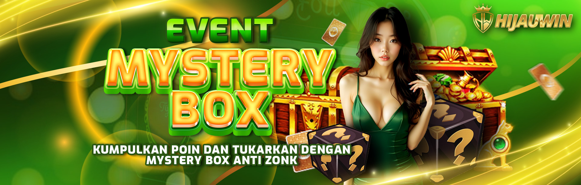 MYSTERY BOX HIJAUWIN