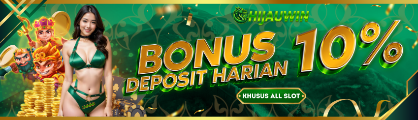 BONUS DEPOSIT HARIAN 10%