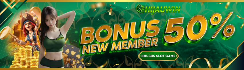 BONUS DEPOSIT NEW MEMBER SLOT 50%